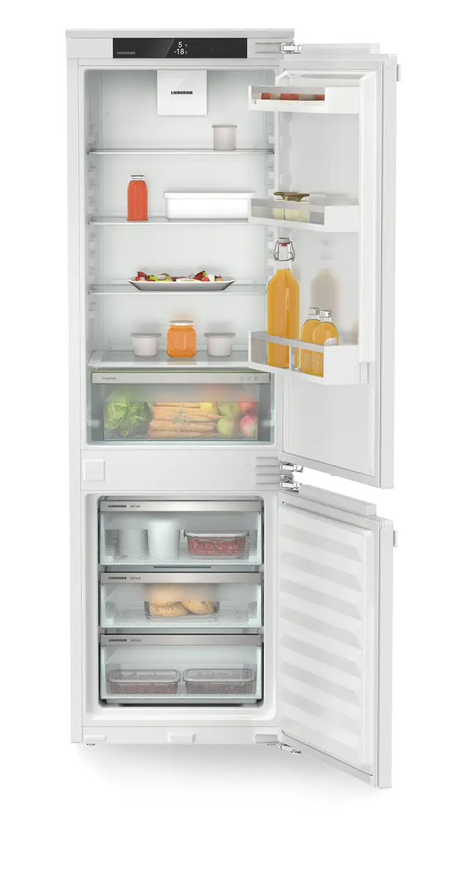 ICNc 5103 pure NoFrost Вбудована комбінація холодильник